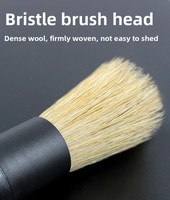 Vente flash : Ensemble de 3 brosses de détaillage automobile, brosse douce pour l'intérieur de la voiture, outil de nettoyage automobile professionnel, brosse multifonction pour les détails