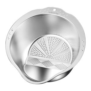 <span class=keywords><strong>Panier</strong></span> égouttoir multifonction en acier inoxydable 304 pour le rinçage du riz, des légumes et des fruits, usage domestique - Product Image 5