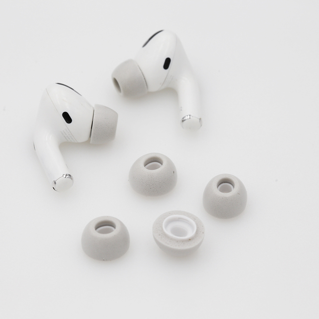 For Apple Airpods Pro Sponge Memory Foam Tips Noise Cancelling Earbud Earplugs Tips With Air Filter