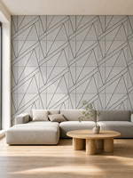 Panneaux acoustiques en PET pour espaces commerciaux - Panneaux en polyester modernes pour la réduction du bruit pour entrepôts, gymnases, salons et plus encore