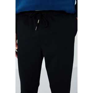 Pantalones Deportivos Azul Marino para Hombre, Cintura Elástica, Corte Estándar, Casuales y Transpirables - Product Image 3