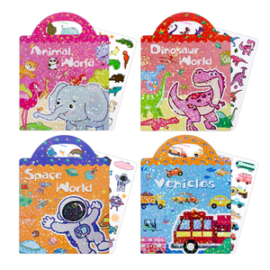 Jelly Sticker Books for Kids 2-4 Reusable Stickers Book for Toddlers Preschool Learning Activities Book Education Travel Toys - Product Image 3