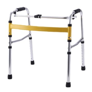 Children's Walking Aid Aluminum Alloy <b>Folding</b> <b>Walker</b> Lower Limb Rehabilitation Support Frame - Product Image 4