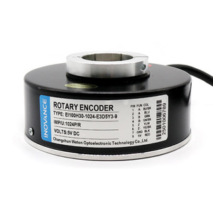 ตัวเข้ารหัสแบบหมุน Changchun Huitong รุ่น EI100H30-1024-E3D5Y3-9 1024P/R 5V DC แบบเพิ่มค่าทีละหนึ่ง พร้อมสายเคเบิล - Product Image 2