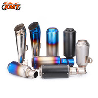 Pot d'échappement universel pour moto 51 mm 60 mm avec DB Killer, silencieux de pot d'échappement pour moto