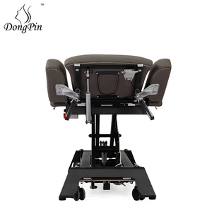 Elektrische massagetafel met één motor, hoogteverstelling, metalen frame, behandelbed voor chiropractie en therapie, geschikt voor ziekenhuizen - Product Image 6