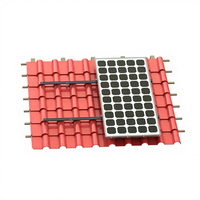 Crochet de fixation pour panneau solaire en acier inoxydable anodisé, pour toit en tuiles, système de montage de panneaux solaires, accessoires en aluminium 6005-T5