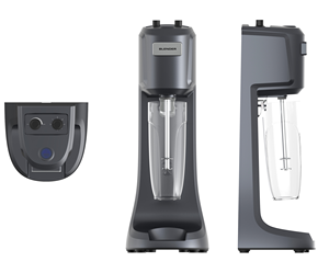 Drink Master Electric Drink Mixer <strong>Retro</strong> Milkshake <strong>Maker</strong> &amp; Milk Frother Stainless Steel Cup - Product Image 5