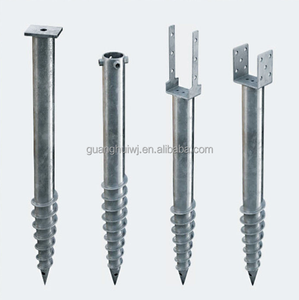 Anclaje de pila de tornillo de tierra, montaje Solar, suministrado directamente de fábrica - Product Image 1