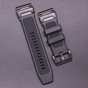22mm 26mm Bracelet de montre en silicone à dégagement rapide pour Garmin Fenix 6 6S 6X 7X 7 <span class=keywords><strong>Pro</strong></span> <span class=keywords><strong>5</strong></span> 5X <span class=keywords><strong>5</strong></span> S 3HR 955 Bracelet de montre souple Connecteur métallique - Product Image 3