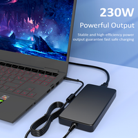 Chargeur pour ordinateur portable 230W 19.5V 11.8A 7.4x5.0mm Connecteur DC Adaptateur d'alimentation de remplacement pour ordinateurs portables de jeu HP Omen ZBook