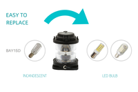 Haute qualité CE CCS certifié BAY15d CXH-21P de signalisation de navigation marine