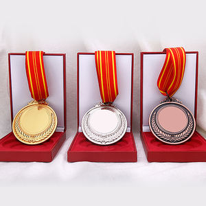 Médaille de sport de course à pied bon marché au détail, personnalisez votre logo, médaille vierge - Product Image 4