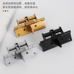Disiwei Bisagra de Resorte de 4 Pulgadas con Cierre Automático y Posicionador de 90 Grados para Puertas - Product Image 5