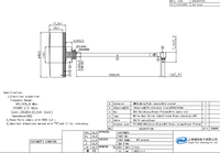 Antenne GPS GNSS extérieure omnidirectionnelle étanche IP67 28dBi 1575.42MHz L1 avec vis M12, longueur 30cm, antenne active GNSS externe
