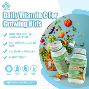 Ácido Ascórbico Vegano 200mg, Tabletas Masticables de Vitamina C, Ilumina tu Aspecto, Mejora la Absorción de Hierro, Envío Exprés - Product Image 2