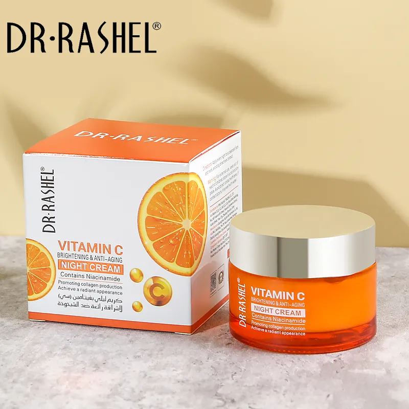 DR RASHEL Skin Care Crème de nuit anti-âge à la vitamine C