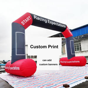Arc de course gonflable Arc de ligne d'arrivée de démarrage gonflable pour événement sportif - Product Image 3