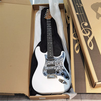 ST Gitar Listrik HSS Pickup Rosewood Fingerboard Stable Tremolo Bridge untuk Toko Musik Grosir