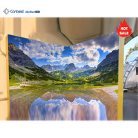 7680Hz P1.9 P2.6 2.6Mm incurvé 8K Led panneau mural vidéo pour la production virtuelle Cave Led écran d'affichage