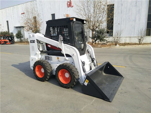 Minipala caricatrice compatta 1605A con benna da 0,5 m³ e capacità di carico di 1,6 tonnellate, resistente per lavori comunali - Product Image 5