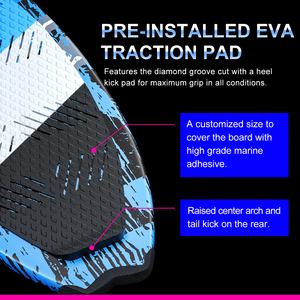 เวคเซิร์ฟบอร์ด<span class=keywords><strong>ราคา</strong></span>โรงงาน สำหรับผู้เริ่มต้น วัสดุพรีเมียม ขนาด 49 นิ้ว เวคบอร์ดไฟเบอร์กลาส - Product Image 3