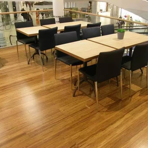 Suelo de bambú tejido de hilo de diseño moderno <span class=keywords><strong>Parquet</strong></span> sólido carbonizado natural para precios de sala de estar - Product Image 3