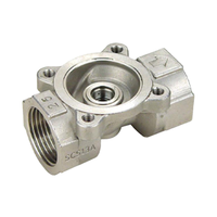 Services de fabrication sur mesure de corps de vanne en acier allié de précision par fonderie d'investissement et usinage CNC avec tolérance ISO 2768