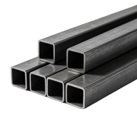 Tube rectangulaire en acier au carbone pour structure de serre, tube rectangulaire noir soudé, usage agricole