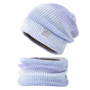 <strong>Women</strong> Winter <strong>Hat</strong> <strong>and</strong> <strong>Scarf</strong> <strong>Set</strong> Knit Beanie <strong>Hat</strong> <strong>Scarf</strong> <strong>Set</strong> for Girl Warm Skull Cap <strong>Set</strong> Neck Warmer Fleece Lined Pom - Product Image 2