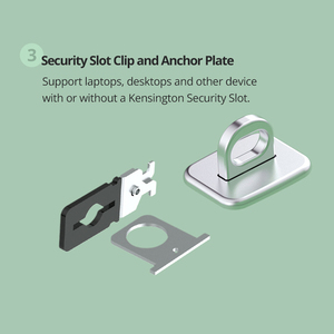 MK800 <span class=keywords><strong>Tablet</strong></span> Stand Sicherheits kabel Laptop-Schloss mit 1,8 m Zink legierung und Edelstahl kabel mit Schlüsseln - Product Image 4