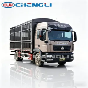Camión de Transporte de Ganado Sinotruk 4X2 18t, Vehículo Transportador de Ganado, Remolque para Transporte de Cerdos y Ovejas - Product Image 1