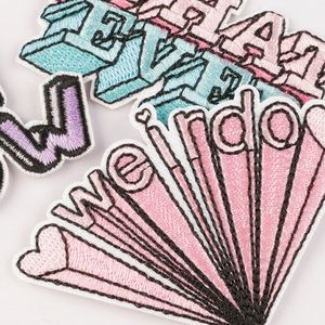 Parches Bordados con Letras del Alfabeto, Parches Termoadhesivos con Letras Bordadas a Color para Camisetas y Sudaderas - Product Image 4
