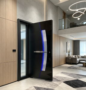 <span class=keywords><strong>Porte</strong></span> d'Ingresso di Lusso Intelligenti in <span class=keywords><strong>Alluminio</strong></span> Pressofuso, <span class=keywords><strong>Porte</strong></span> Esterne di Sicurezza Antifurto in Lega di <span class=keywords><strong>Alluminio</strong></span> - Product Image 3