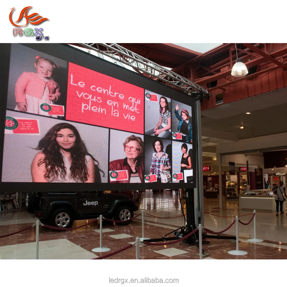 RGX exhibition booth stage led screen trade show rental use mini led panels
