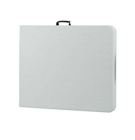Vente en gros Table de pique-nique rectangulaire pliante légère, durable, portable et étanche en plastique, salle à manger en plein air, chambre d'école