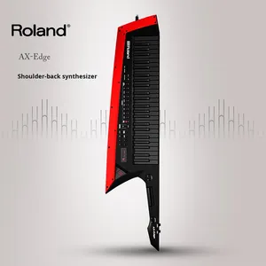 Synthétiseur <span class=keywords><strong>Roland</strong></span> AX-Edge Tomahawk 49 touches, style bandoulière, corps en plastique, batterie rechargeable USB – Amélioration pour les performances sur scène - Product Image 1