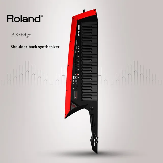 Roland AX-Edge Tomahawk Shoulder-Style 49-Key Synthesizer with Plastic Body USB Rechargeable Battery-Stage Performance Upgrade
