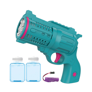 Vente chaude 2025 pistolet à <span class=keywords><strong>bulles</strong></span> pour enfants haute qualité éclaboussures automatiques 8 trous jouets à <span class=keywords><strong>bulles</strong></span> jeu interactif d'été en plein air - Product Image 3