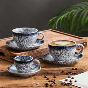 Taza de té inglesa exquisita europea, juego de tazas y platillos de té de cerámica, plato bonito para pastel para té de la tarde y taza de café - Product Image 5