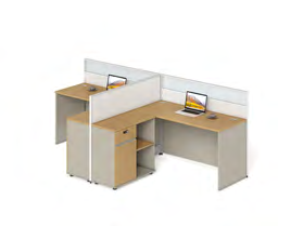 Contemporary <strong>Simple</strong> Modern Office Desk Staff Position Screen Durable Contemporary <strong>Design</strong> - Product Image 4