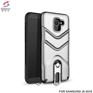 Saiboro al por mayor 2 en 1 Slim armadura kickstand <span class=keywords><strong>funda</strong></span> móvil <span class=keywords><strong>para</strong></span> <span class=keywords><strong>samsung</strong></span> galaxy <span class=keywords><strong>j6</strong></span> 2018 caso de la contraportada - Product Image 4