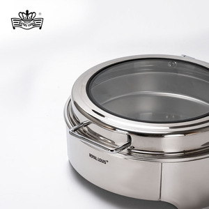 Royal Louis thương mại tự chọn máy chủ phục vụ chaffing sang trọng nhiệt điện thép không gỉ cheffing chafing món ăn tự chọn bộ - Product Image 4