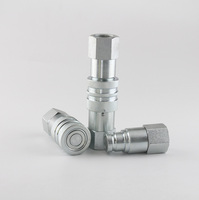 Pièces de rechange pour raccords hydrauliques à déconnexion rapide 1/2 G FC pour l'exploitation minière et le forage, coupleur à face plate à double coupure ISO 16028