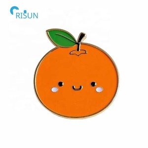Aimant de réfrigérateur, épingle de revers, badge, broche personnalisés en émail, thème agrumes (orange, <span class=keywords><strong>mandarine</strong></span>), souvenir personnalisé - Product Image 6