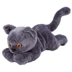 Plüsch Stofftier Schwarze Katze