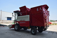Machine agricole moissonneuse à grande vitesse de cueillette coton 3 rangs moissonneuse combinée prix de vente