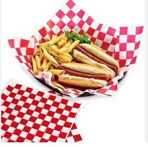 Papier d'emballage pour en-cas, hamburgers, jetable, avec revêtement d'impression, résistant à l'huile, papier de cuisson, papier alimentaire - Product Image 4