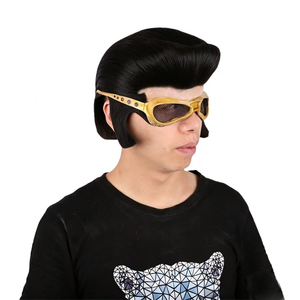 Máscara Facial <span class=keywords><strong>Realista</strong></span> <span class=keywords><strong>de</strong></span> Celebridad, Máscara <span class=keywords><strong>de</strong></span> Látex Suave <span class=keywords><strong>de</strong></span> Elvis, Máscara <span class=keywords><strong>de</strong></span> <span class=keywords><strong>Gato</strong></span> para Cosplay, Máscara Divertida <span class=keywords><strong>de</strong></span> Cabeza Completa Artificial para Fiestas <span class=keywords><strong>de</strong></span> Disfraces - Product Image 4