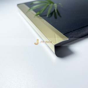 EX018 Stainless Steel <b>Tile</b> Trim Edge <b>Corner</b> Guard L Shape Stainless Steel Manufacturer Custom 304 L Metal Decorative Strip - Product Image 6